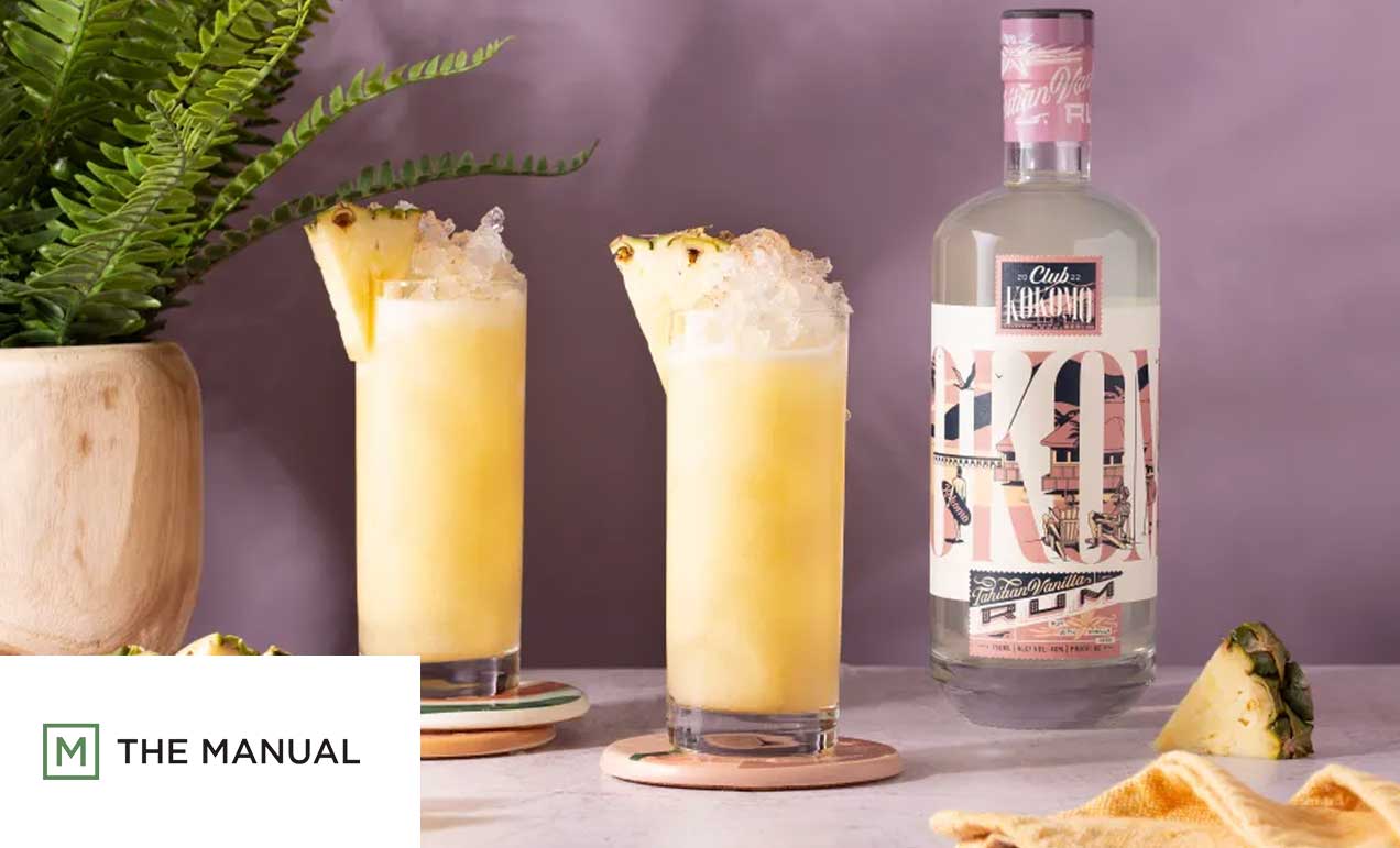 Fight off the winter blues with the tropical Happy Pill cocktail